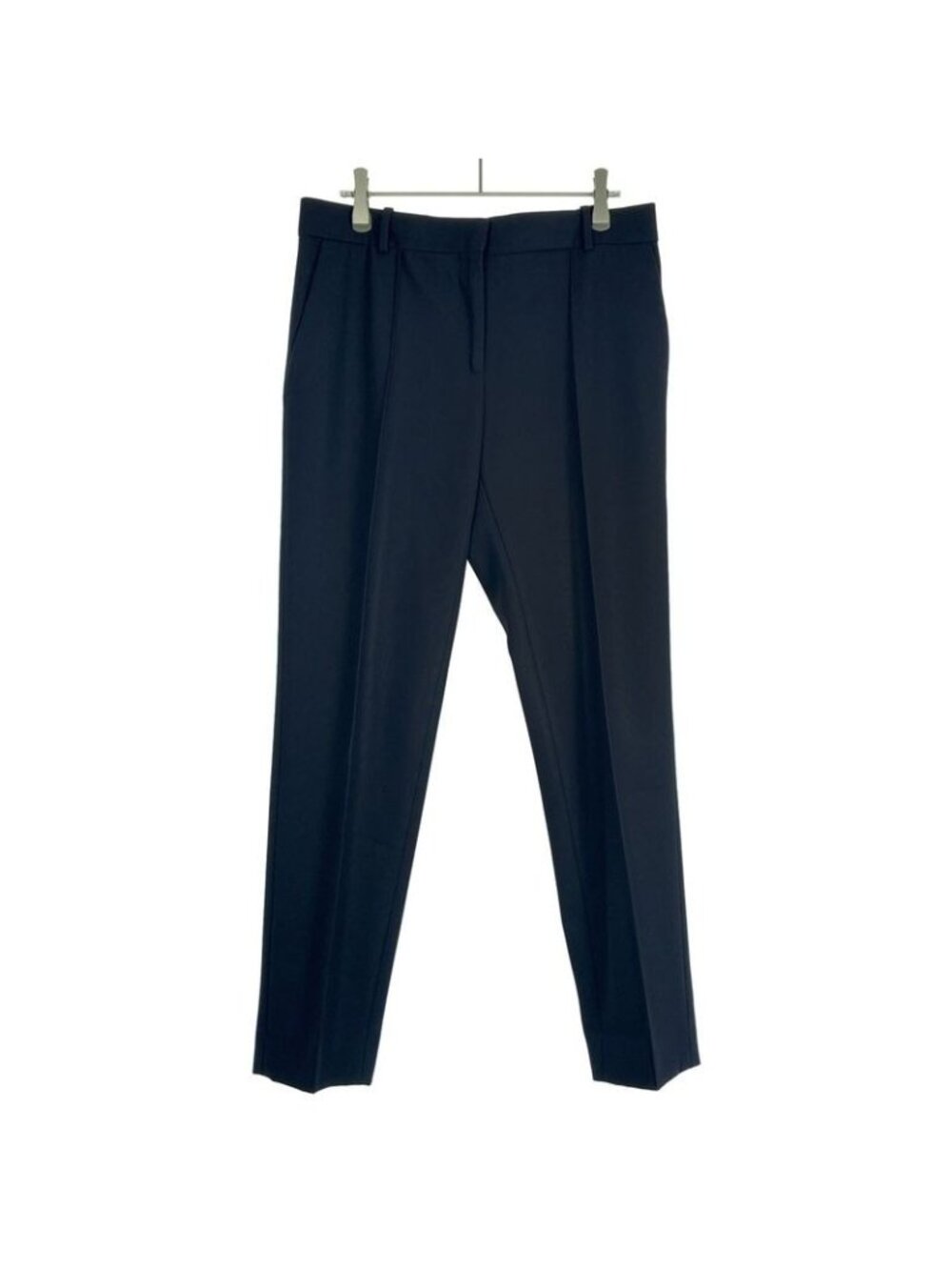 Celine Center Crease Wool Trouser Pants 2 1 O4 2945 Navy 38